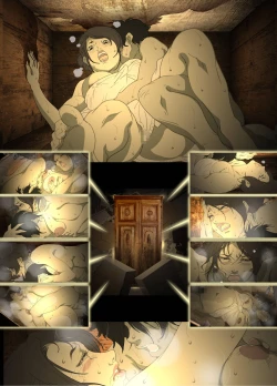 Page 67 of Seieki Mamire no Tansu no Naka ni Tojikomerareta Zenra Oyako no Nurunuru Micchaku Kinshinsoukan