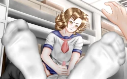 Page 75 of Doukyuusei wa Ashi Fechi Mari Vol.1