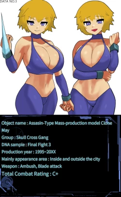 Page 11 of Female Combat Data Vol. 1