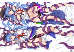 Page 19 of Tenshi Gahou・X + C95 Omakechan vs Shokushu-san hon