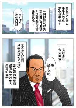 Page 8 of Shin, Boku no Tsuma to Kyokon no Moto AV Danyuu Buchou