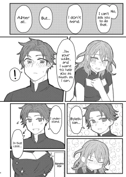 Page 7 of Byleth Sensei ga Mune de Shite kureru Hon | A book where Byleth-sensei gives a titfuck