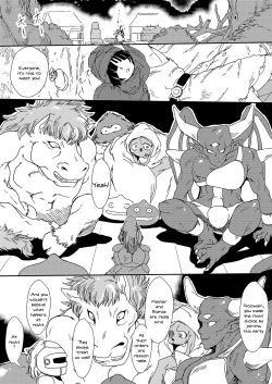 Page 3 of Inran na Hanayome Shinya no Basha de Ishukan | The Lewd Bride - Midnight Interspecies Sex in the Caravan