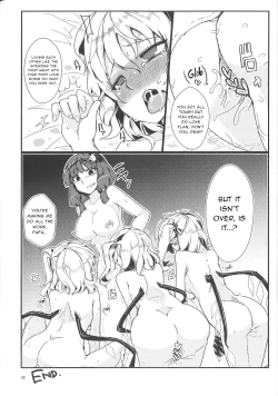 Page 22 of Watashi no Imouto ni Inmon ga Hatsugen Shita no de Chinko Hayashitara 4-nin ni Fuete Yoru ga Owaranai!!