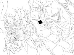 Page 11 of Totsugeki Tenshi Kanon - Digital Line Art Collection＋α