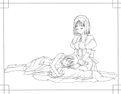 Page 38 of Totsugeki Tenshi Kanon - Digital Line Art Collection＋α