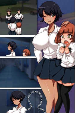 Page 46 of 恐怖！ハーレムと化した廃校舎～好奇心は処女娘っ子たちが次々と食い散らかされていく～