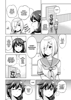 Page 3 of Kyoueichan to Hamakaze-san to. | Shigure and Hamakaze in Racing Swimsuits