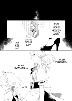 Page 11 of Meiling ni Kawaigarareru Sakuya-san ga Mitai Hon | A book about Sakuya getting sweet with Meiling