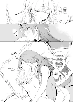 Page 28 of Meiling ni Kawaigarareru Sakuya-san ga Mitai Hon | A book about Sakuya getting sweet with Meiling