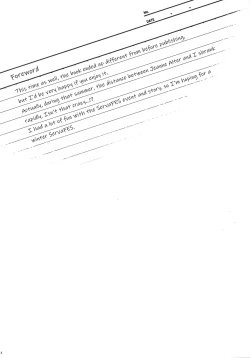 Page 3 of Sakusha Shuzaichuu ni Tsuki... | Regarding the Author's Data Collection...