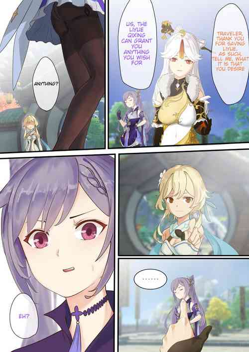 Download Genshin Impact doujin -Keqing+Ganyu Full version Part 1 + Part 2