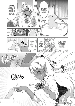 Page 4 of JK Dark Elf Shokushu o Kau! | Dark Elf Schoolgirl Raises Tentacles