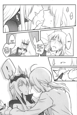 Page 8 of Fate Fanbook #1 Artoria x Morgan