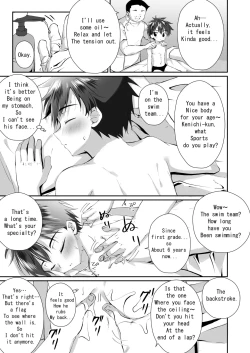 Page 5 of Massage Uke ni Kita Kin Shota o Kousoku shite Ganbori | Binding and Fucking The Muscular Shota Who Came For A Massage