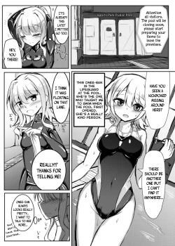 Page 3 of Futanari Onnanoko ga Kyouei Mizugi no Oneesan While Wearing a Swimsuit
