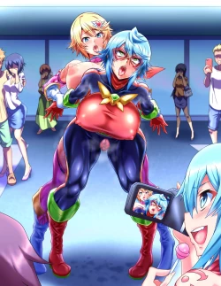 Page 324 of Seigi no Heroine Buzama Haiboku Shuu 7