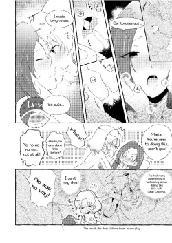 Page 19 of The heroine of the damseldistress game, entered a room that would catastrophe her if she didn't let her go three times