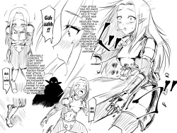 Page 11 of Haiboku Elf no Onna Kishi Orc Ryoujoku, Soshite... | A Female Elf Knight Gets Assaulted By An Orc, And Then...