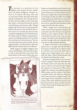 Page 218 of Monster Girl Encyclopedia Vol. 1