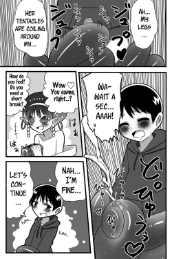 Page 10 of Uchuujin ni Rachi Sarete Uchuujin Muke AV ni Shutsuen Shichatta Shounen no Hanashi | A story about a boy who was abducted by aliens and asked to make an alien orientated porno