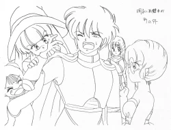 Page 65 of Rance 1.2.3 Genga Settei Shiryou