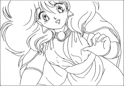 Page 91 of Rance 1.2.3 Genga Settei Shiryou