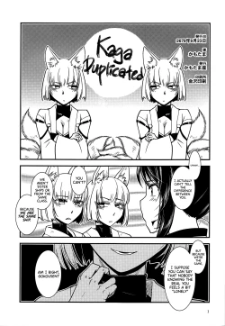 Page 2 of Kaga ga Dabutta. | Kaga got Duplicated.