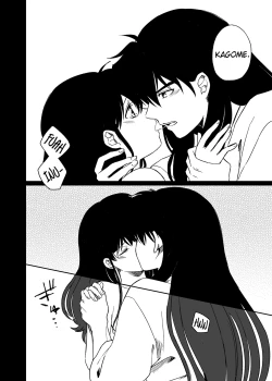 Page 18 of Tabi-chuu no InuKago ga Kattou Shinagara Ecchi Suru Hanashi | A story about Inuyasha and Kagome's journey and their struggles during sex