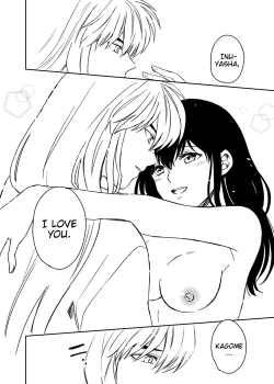 Page 26 of Tabi-chuu no InuKago ga Kattou Shinagara Ecchi Suru Hanashi | A story about Inuyasha and Kagome's journey and their struggles during sex