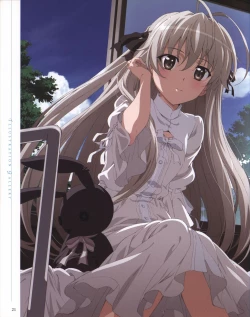 Page 21 of Yosuga no Sora OFFICIAL CHARACTER BOOK
