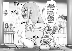 Page 6 of Hounou Omaru ni Sareta Hime to Kishi