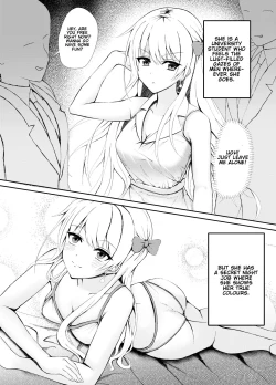 Page 1 of Mijika na Hito ni wa Mattaku Myaku Nashi dakedo Ura de wa H Shimakuri na Onnanoko no Manga | A Manga About a Girl Who Does Has No Interest in People She Knows, but Fucks Like a Rabbit Behind Closed Doors