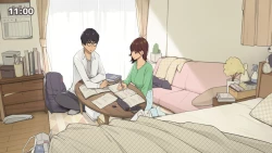 Page 3 of Hitorigurashi no Joshidaisei no Oheya, Tomodachi to Ichinichi Shuuchuu shite Benkyoukai shiyou to Kimeta Hi | Preparing for exam with my friend