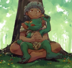 Page 15 of Different language futanari ♀ x goblin ♂