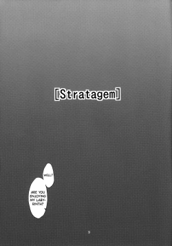 Page 9 of (C82) [(Yuu) Adashino Suisan (Isshi Taira)] [Stratagem] [English] [biribiri]