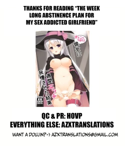 Page 20 of Onanie Daisuki na Kanojo ni Isshuukan Ecchi Gaman saseta Kekka