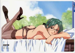 Page 26 of Super Real Mahjong Visual Fan Book Perfect Collection