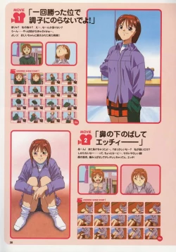 Page 46 of Super Real Mahjong Visual Fan Book Perfect Collection
