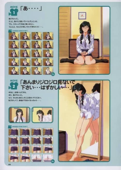 Page 53 of Super Real Mahjong Visual Fan Book Perfect Collection