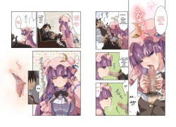 Page 7 of Hakudaku Kouin Voile Toshokan | Cloudy Frothy Lewd Library Blowjob