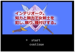 Page 3 of Intelli Orc. Chiryoku to Wanryoku de Onna Kenshi o Okashi, Naburi, Tanetsuke Suru.