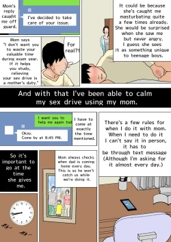 Page 6 of Mainichi Okaa-san de Seiyoku Shori! ~Haha no Jimuteki Sex wa Nakadashi Houdai | Relieving My Sex Drive with Mom Every Day!