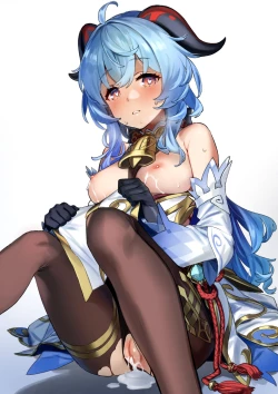 Page 9 of Kanu-chan ni Amaeru o Manga | Fawning on Ganyu