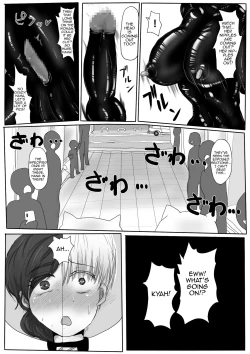 Page 9 of Couple Kyousei Yagai Roshutsu Mamedashi Zenshin Rubber de Zecchou Choukyou