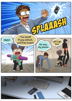 Page 10 of The nerd, the bully and the multiverse