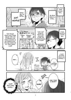 Page 3 of Akogare no Yuri EshiPako Shitatta wwwww | I Had IRL Sex with the Yuri Artist I Admire wwwww