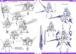 Page 41 of 光翼戦姫エクスティアコンプリートエディション設定画集