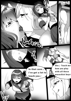 Page 3 of Girls Beat! Plus - Airi vs Mami