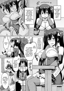 Page 55 of 2D Comic Magazine Futanari Shokushu Sakusei Shasei Kairaku ni Oboreru Heroine-tachi Vol. 2